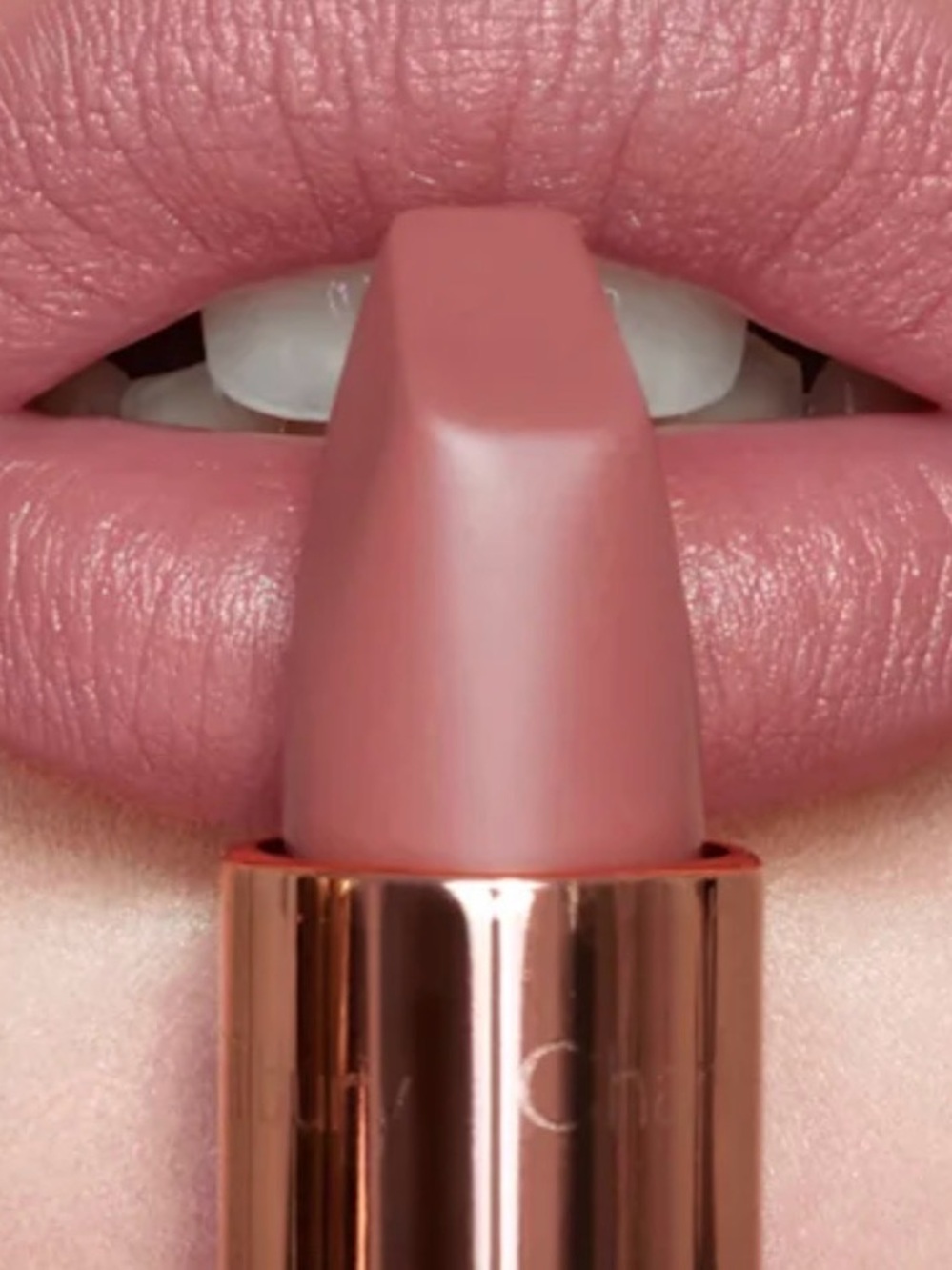 Charlotte Tilbury Matte Mauve Pink Lipstick and Powder Blush.BOTH FOR ONE PRICE
